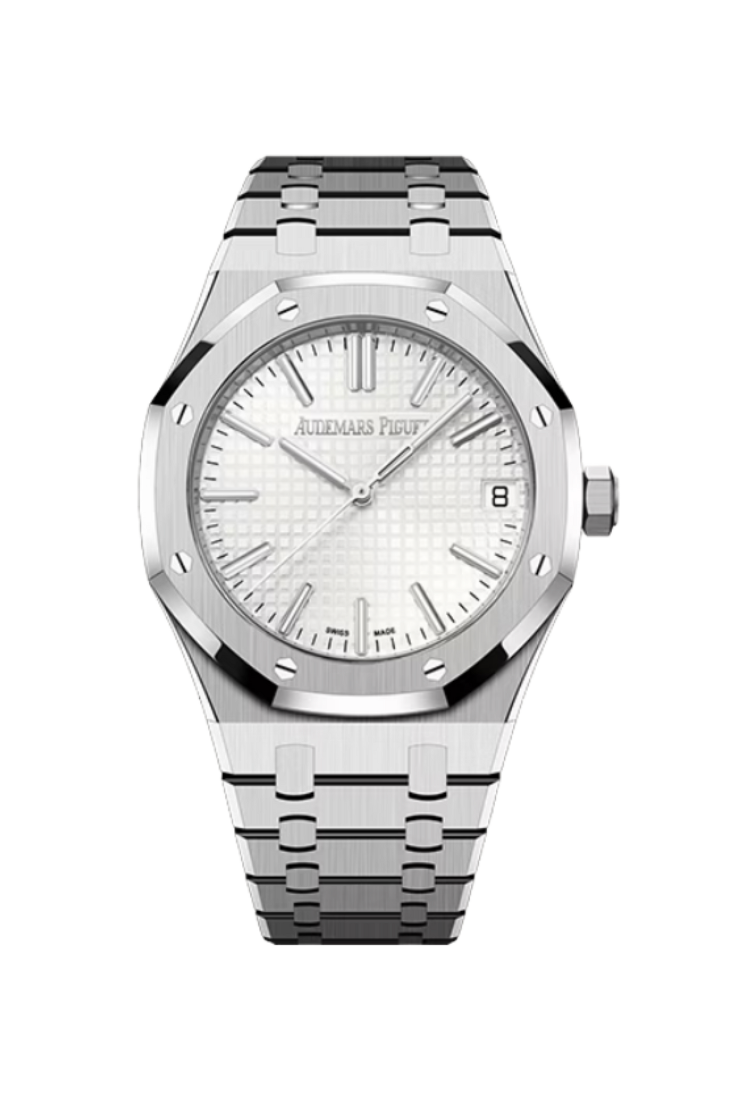 Royal Oak 41 Steel White Dial