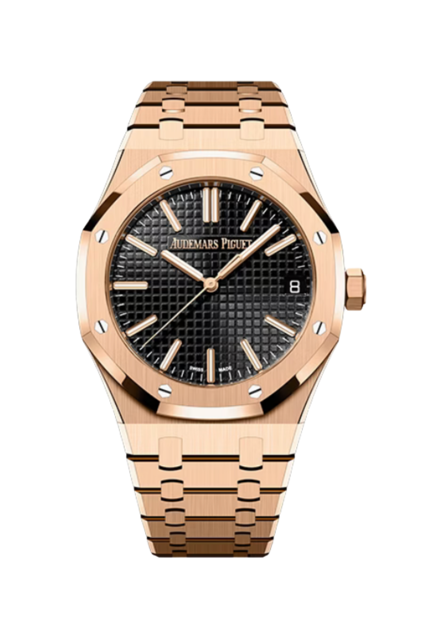 Royal Oak 41 Pink Gold Black Dial