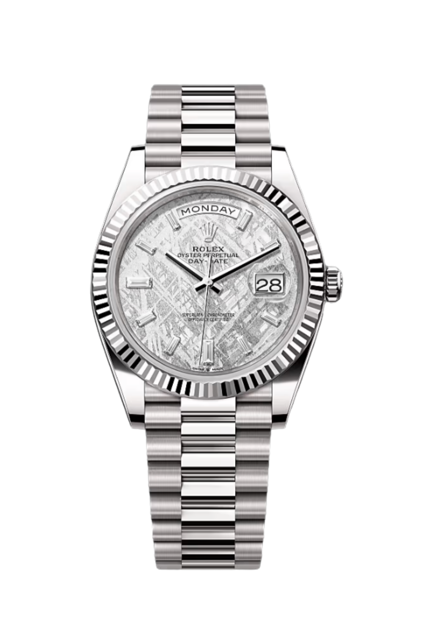 Day-Date 40 White Gold Metorite