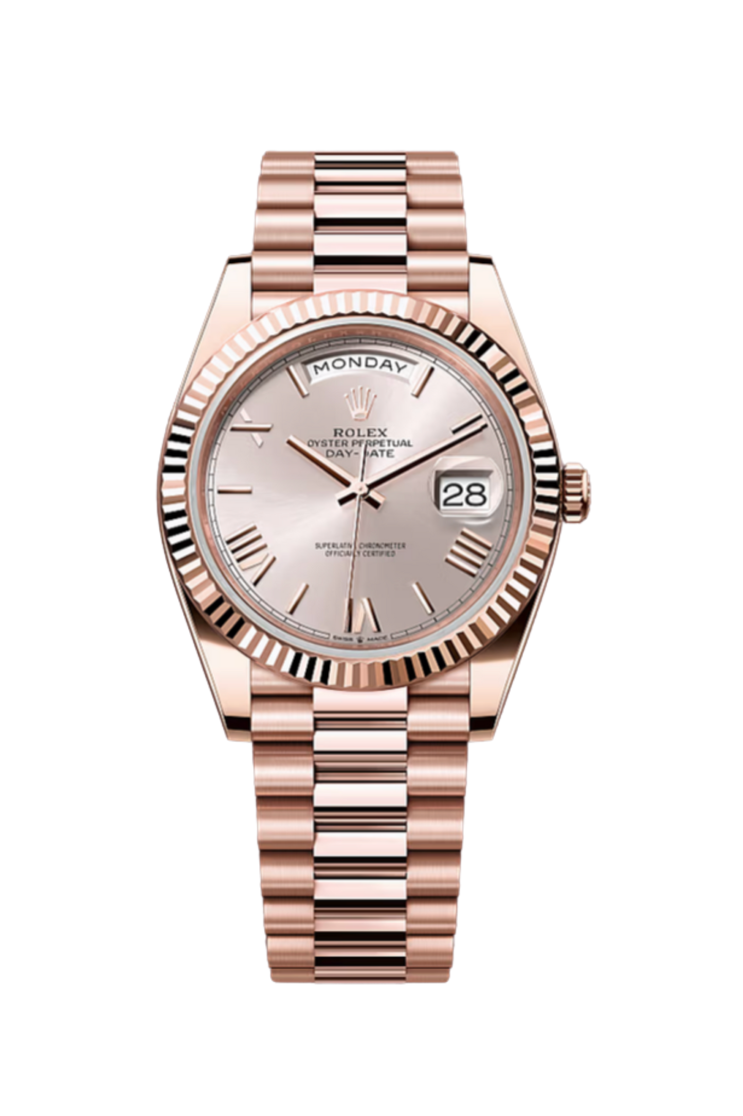 Day-Date 40 Everose Sundust