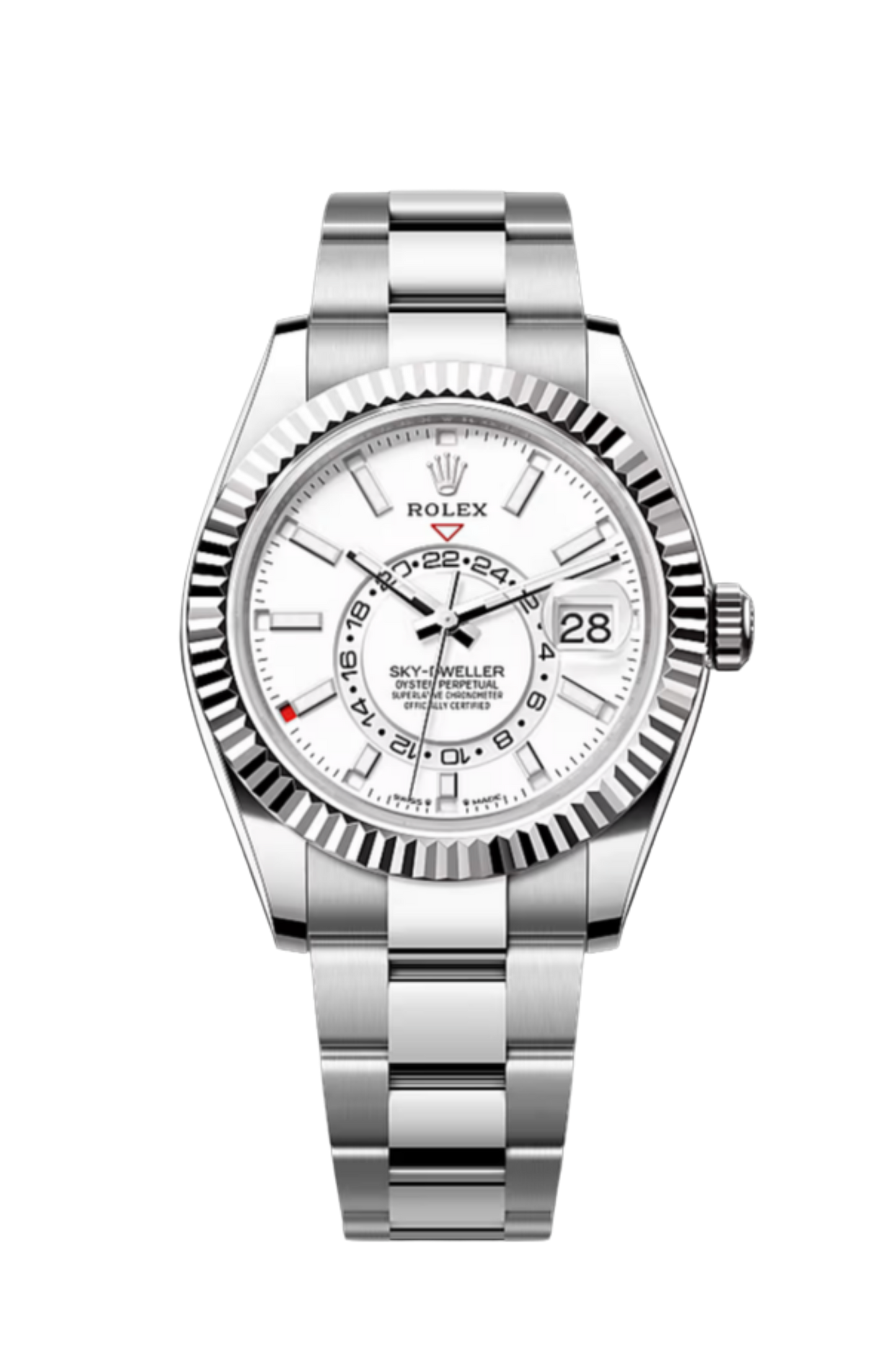 Sky-Dweller Oystersteel White