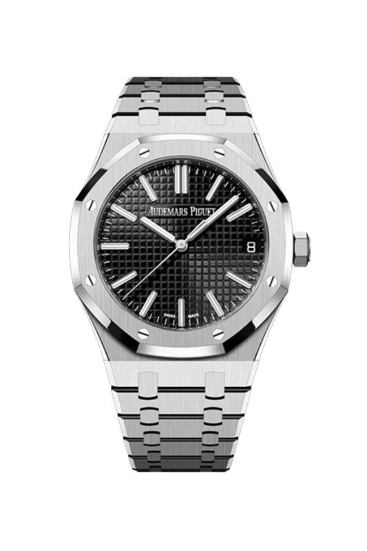 Royal Oak 41 Steel Black Dial