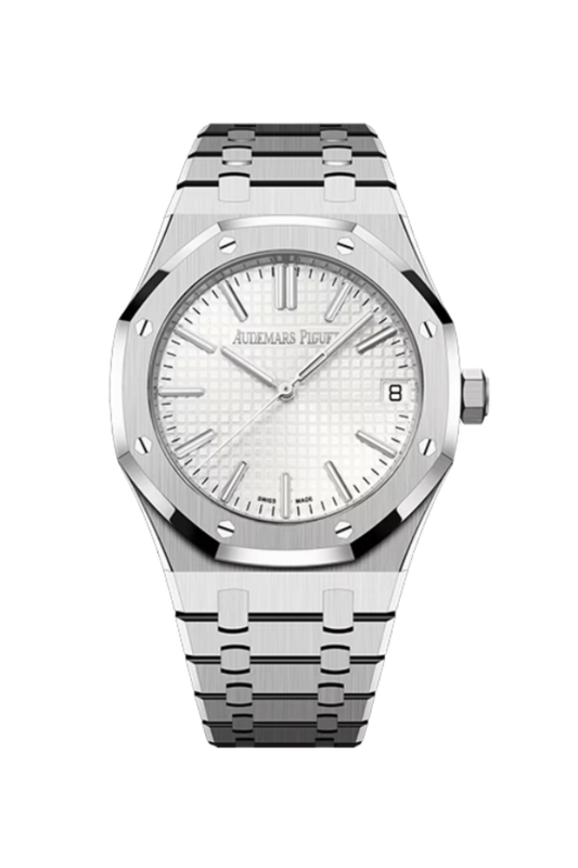 Royal Oak 41 Steel White Dial