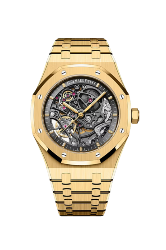Royal Oak 41 Yellow Gold Skeleton