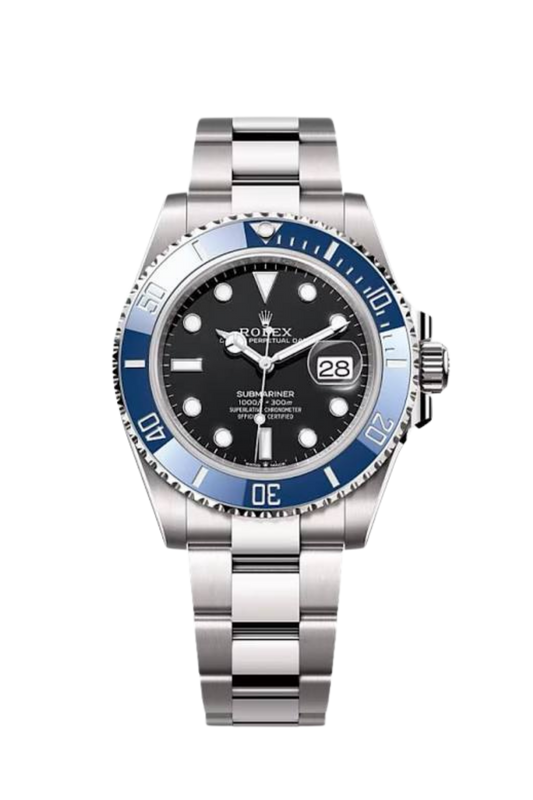 Submariner Date White Gold 41 Smurf