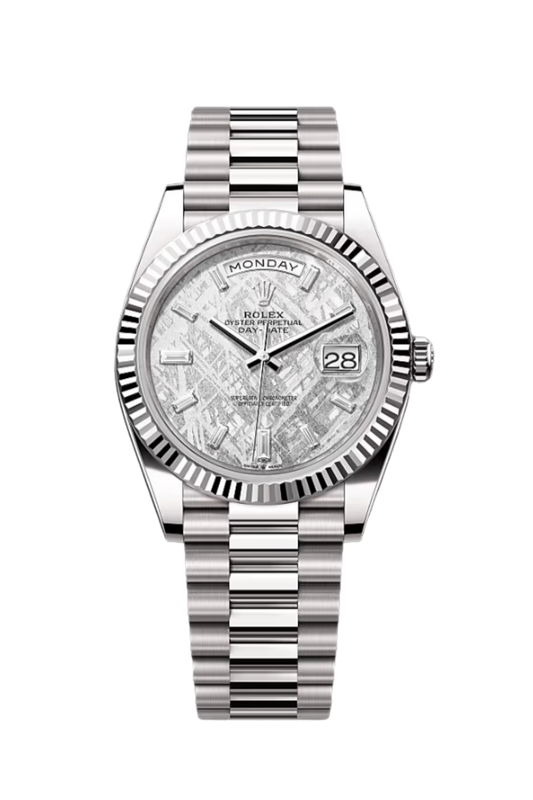 Day-Date 40 White Gold Metorite