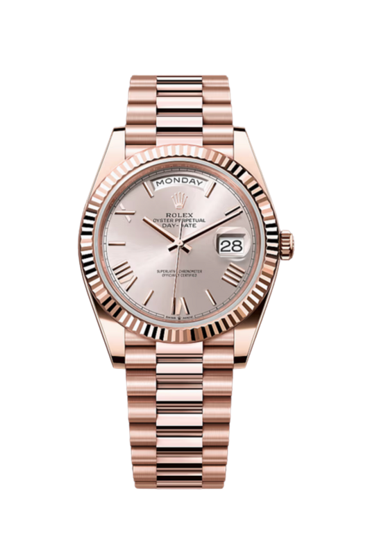 Day-Date 40 Everose Sundust