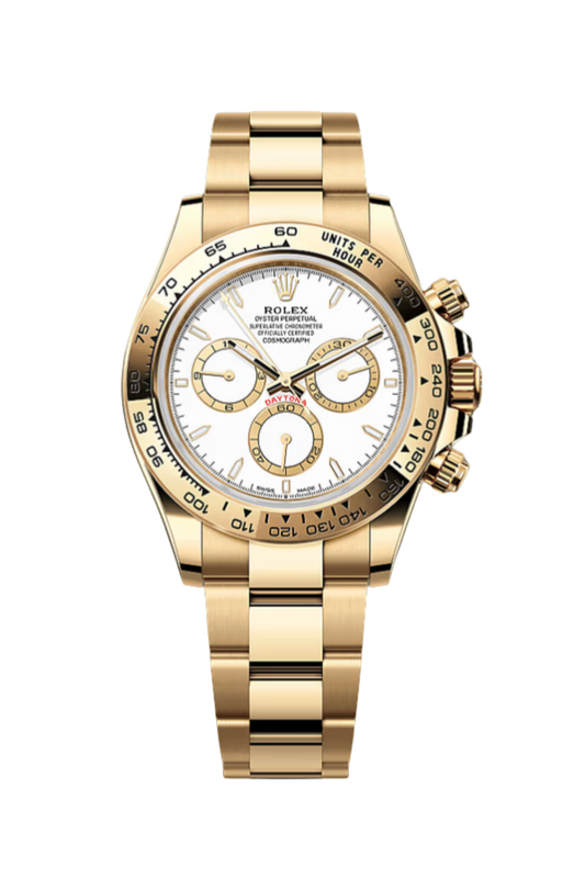 Cosmograph Daytona Yellow Gold White Dial
