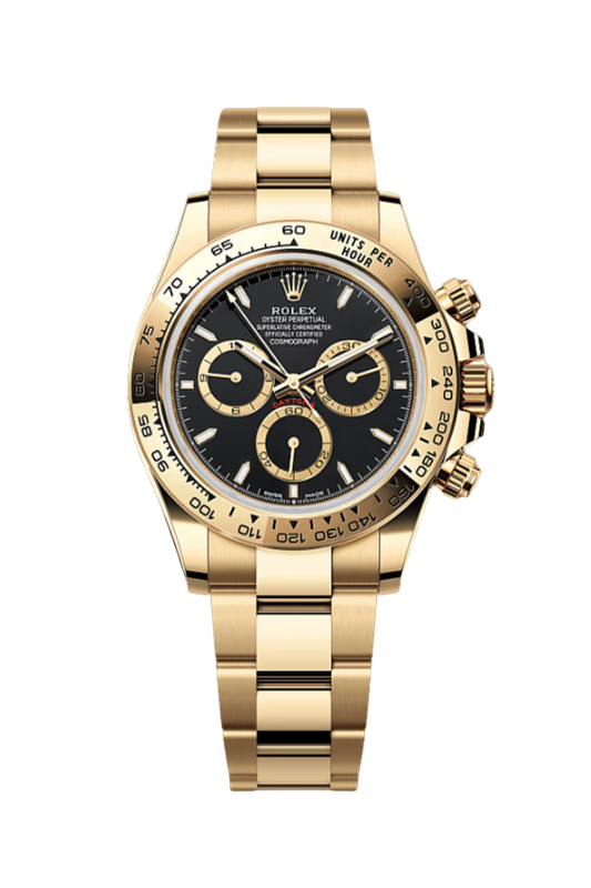 Cosmograph Daytona Yellow Gold Black Dial