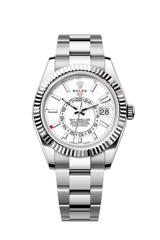 Sky-Dweller Oystersteel White