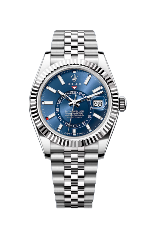 Sky-Dweller Oystersteel Jubilee Blue