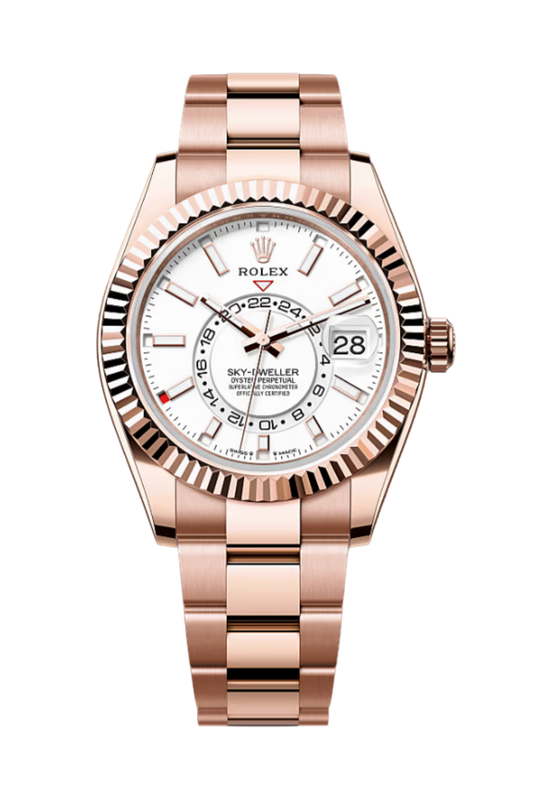 Sky-Dweller Everose White