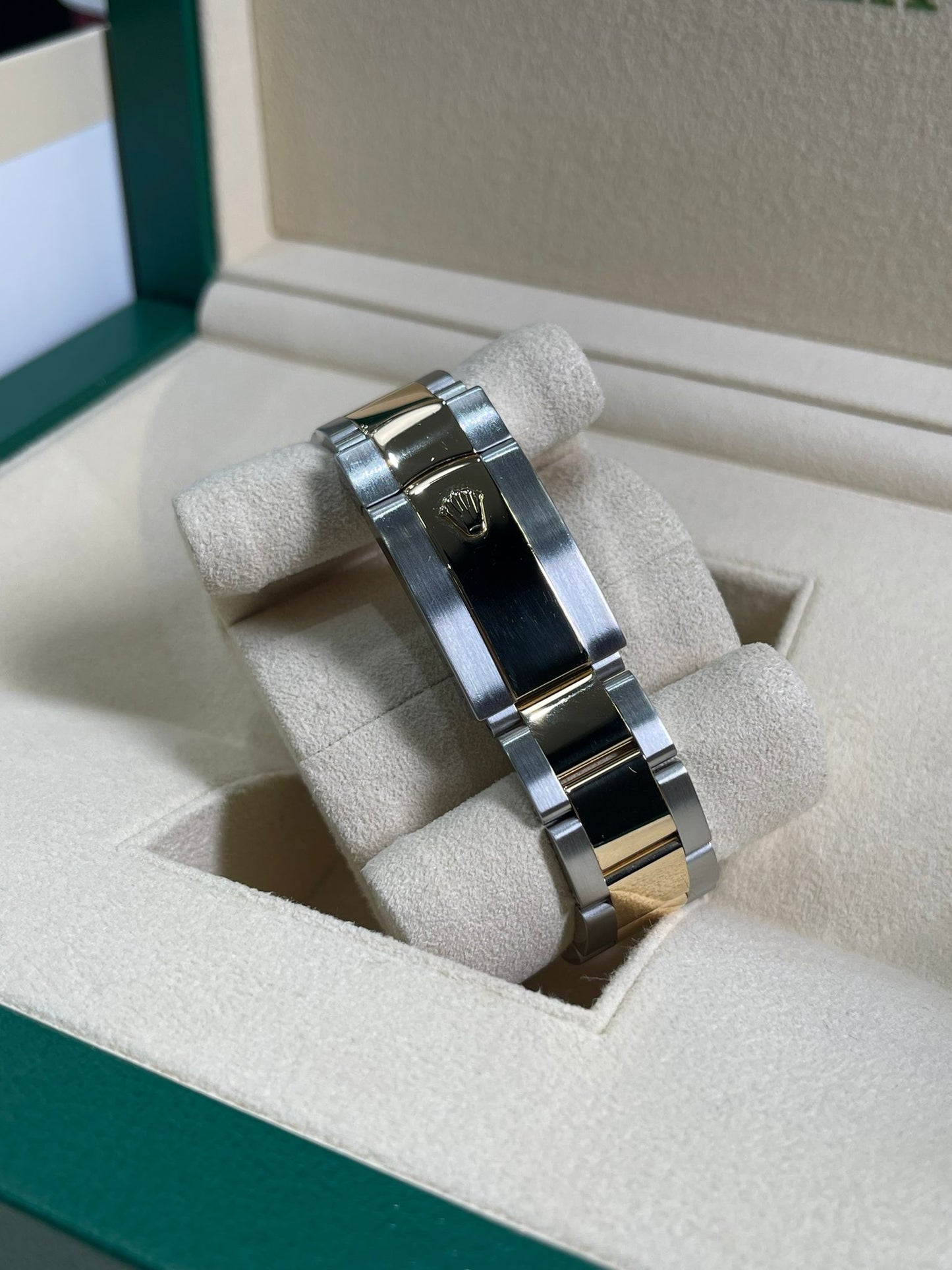 Datejust 41 Steel & Gold Champagne Diamond Dial