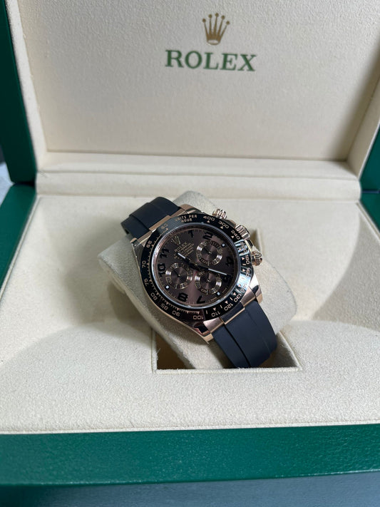Daytona Oysterflex Chocolate Arabic Dial