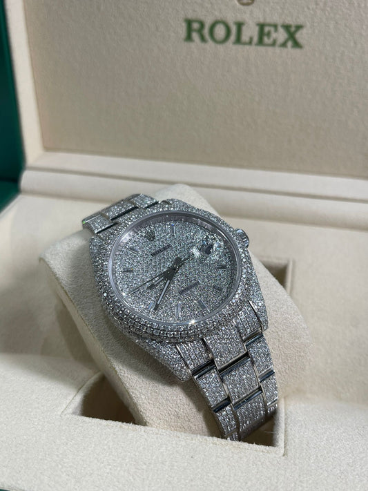 Datejust 41 Oystersteel Natural Set 'Bussdown' AM