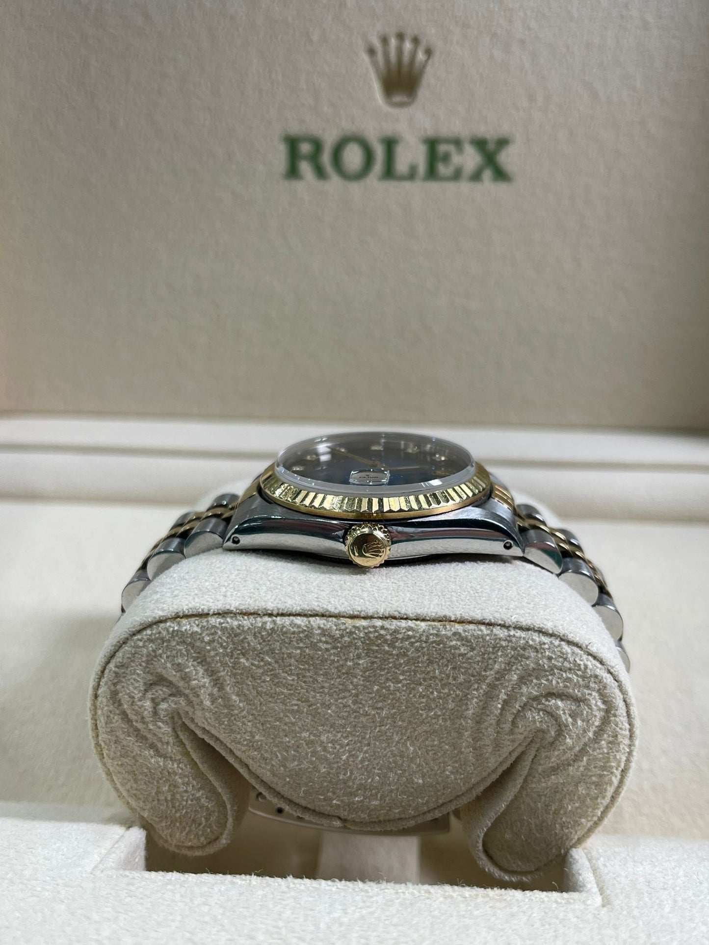 Datejust 36 Steel & Gold Jubilee Blue Ombre