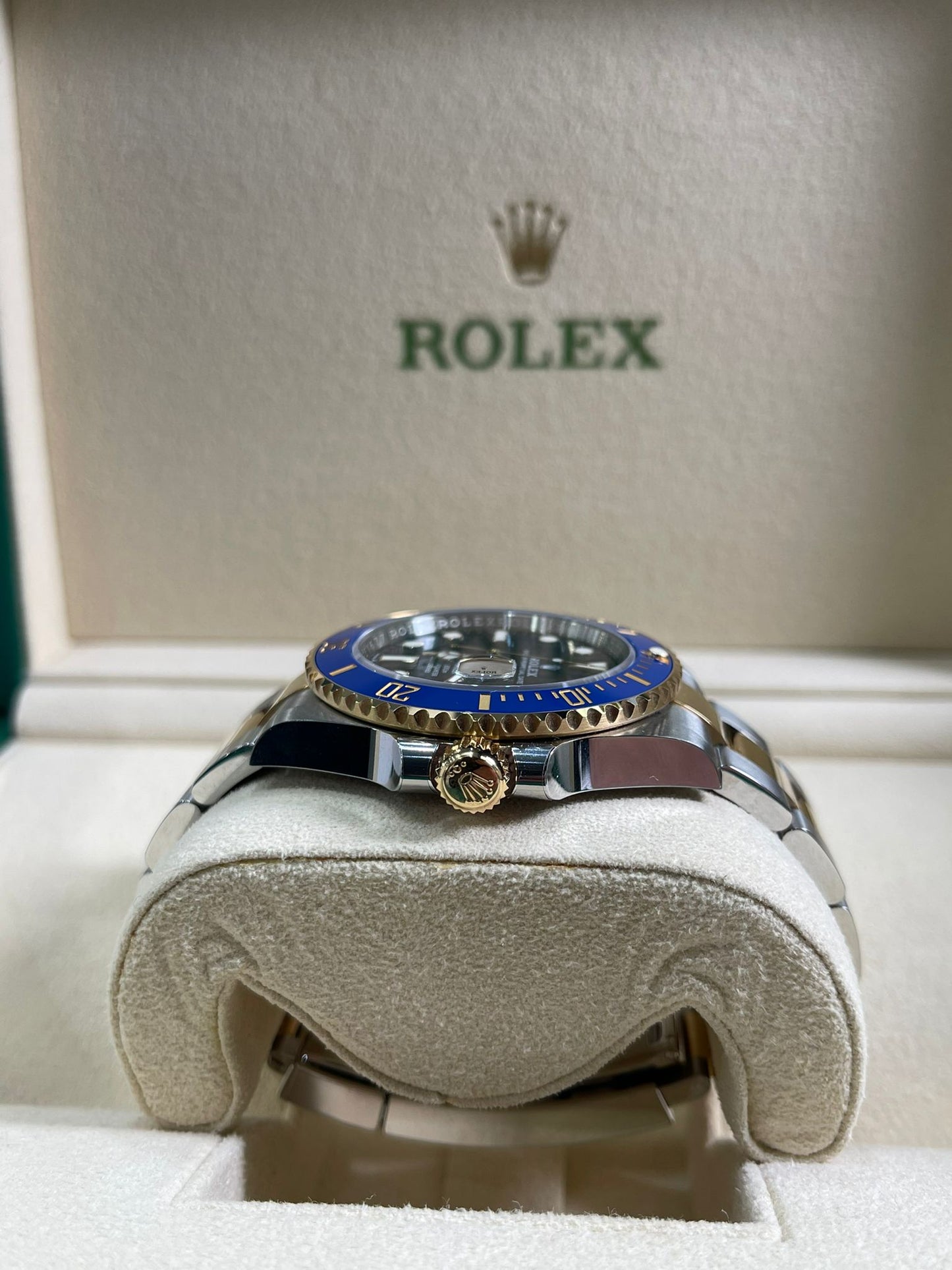 Submariner Date Steel & Gold 'Bluesy'