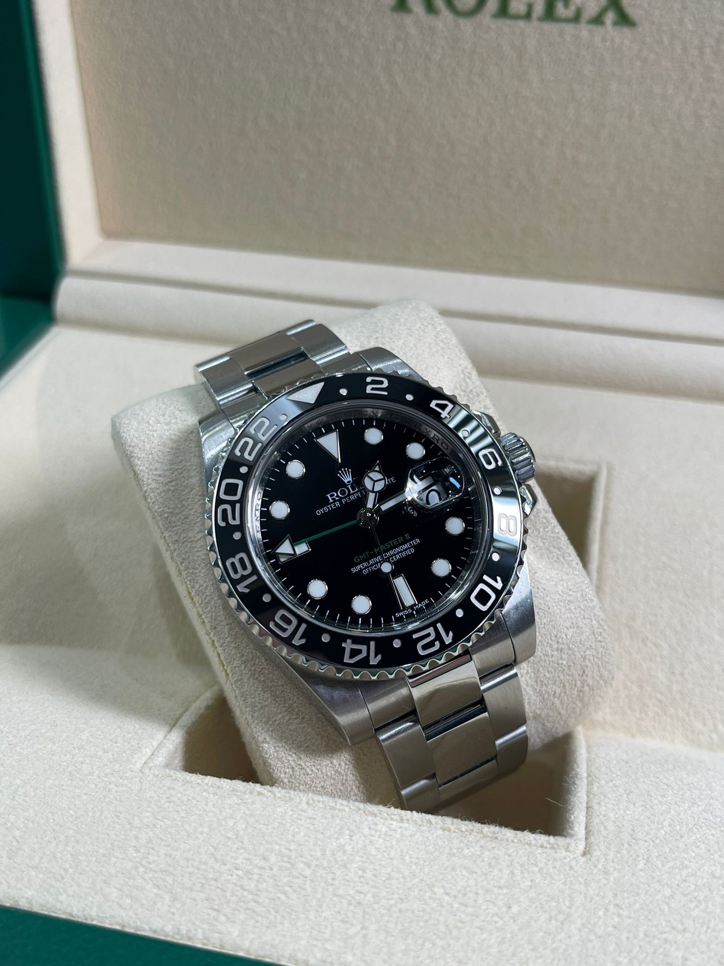 GMT-Master II Oystersteel Black Ceramic