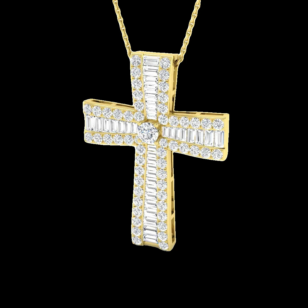 Diamond Cross Pendant